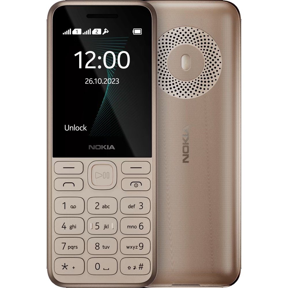 Мобильный телефон Nokia 130 2023 Dual Sim Light Gold